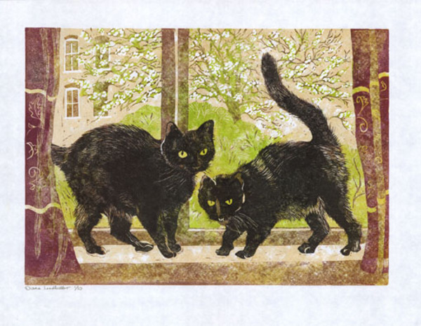 diana leadbetter-dle0071-two black cats .jpg
