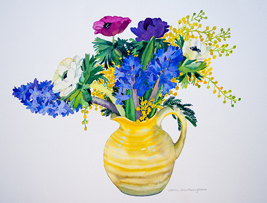 win0252-spring flowers in yellow jug.jpg